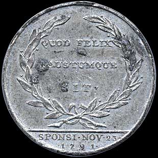 British Historical Medals 349 - 1791
