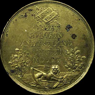 British Historical Medals 494 - 1800