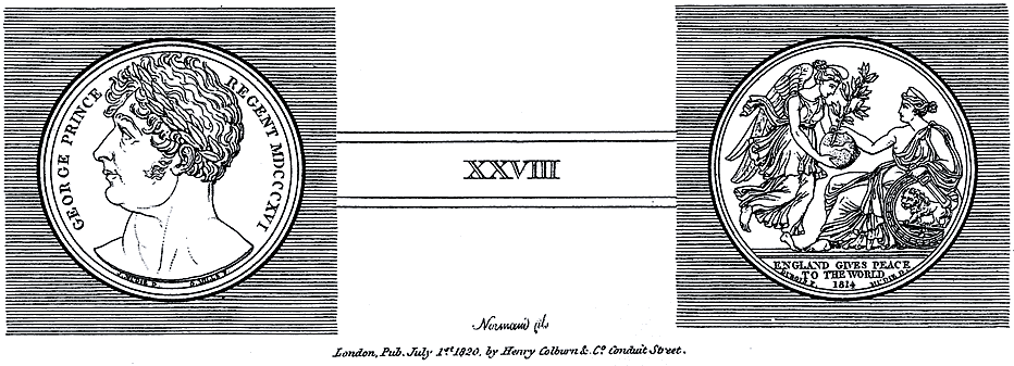 Scan of medal from Mudie's book...