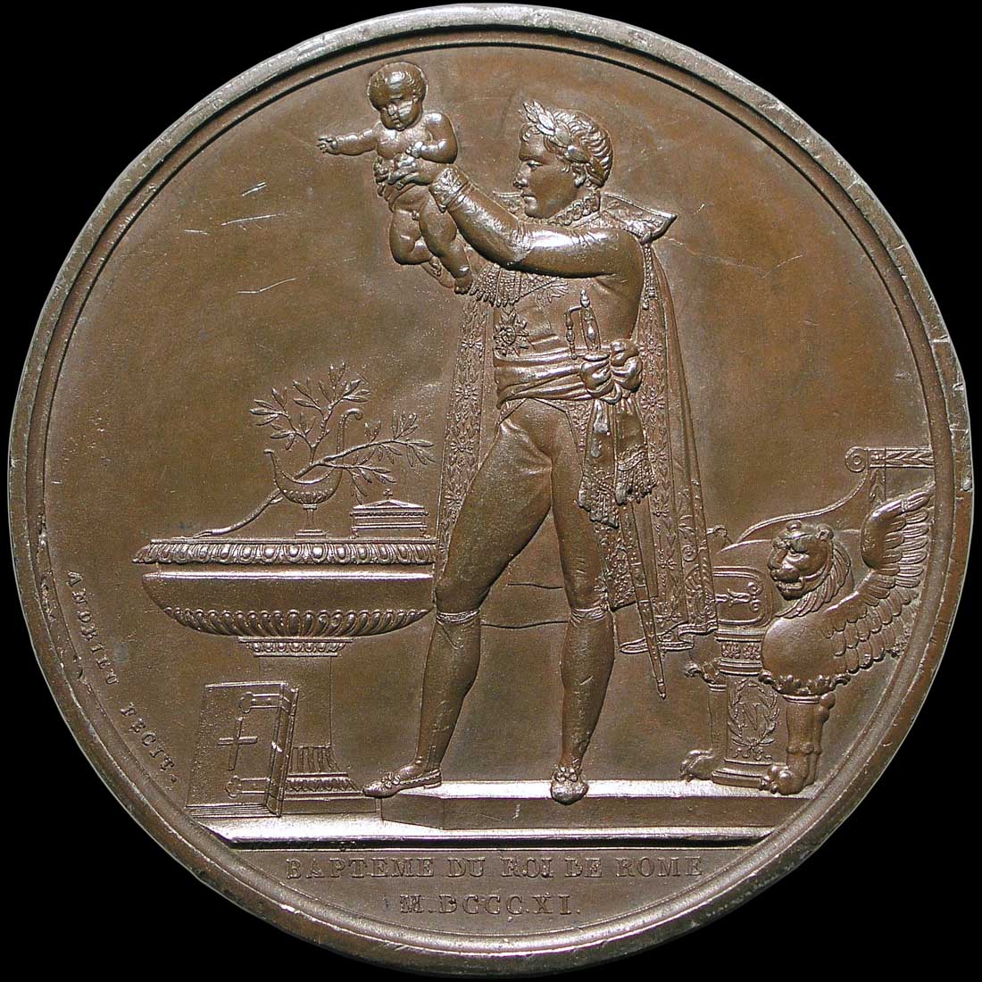 Obverse detail...