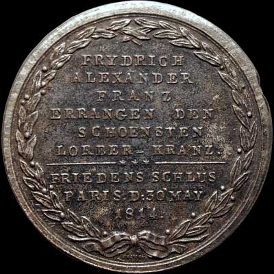Obverse - Bramsen #1457 - 1814