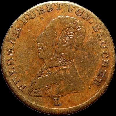 Obverse - Bramsen #1503 1814