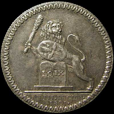 Obverse - Bramsen 182 (1801)