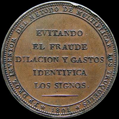 Reverse - Bramsen 187 (1801)