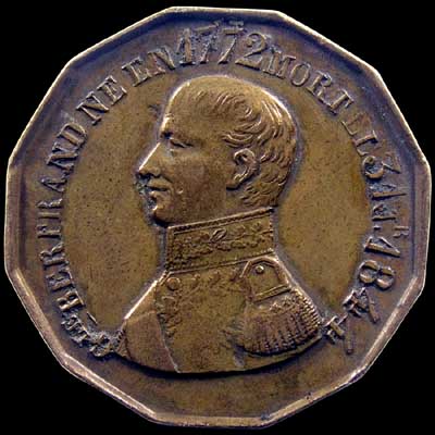 Obverse - France - Bertrand - 1844