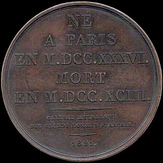 Reverse - France 1820