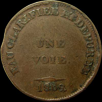 Obverse - Pd'E #2134 (1809)