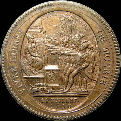 Obverse - France - Monneron Brothers token 5 sols