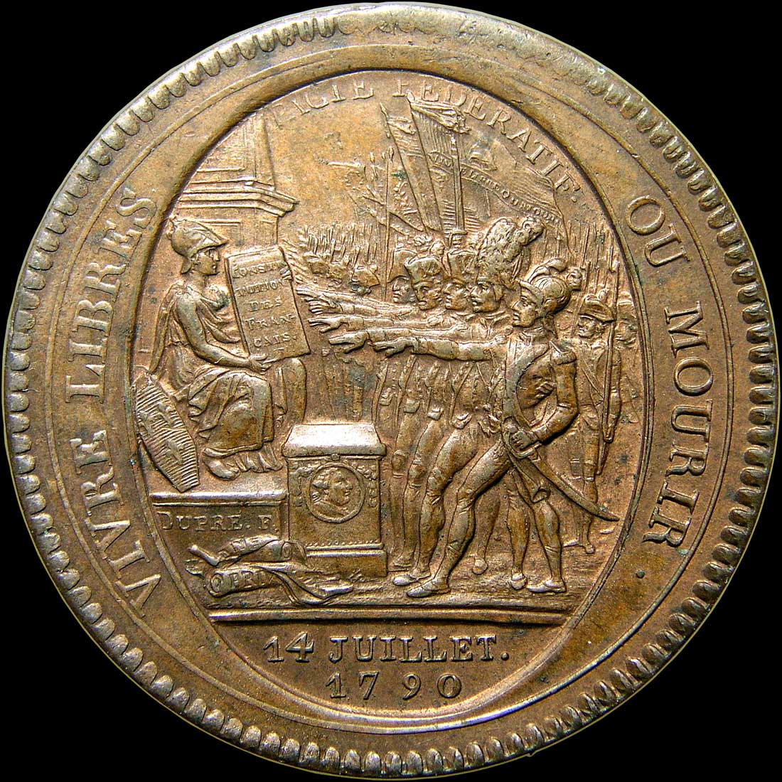 Obverse detail...