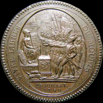 Obverse - France - Monneron Brothers token 5 sols