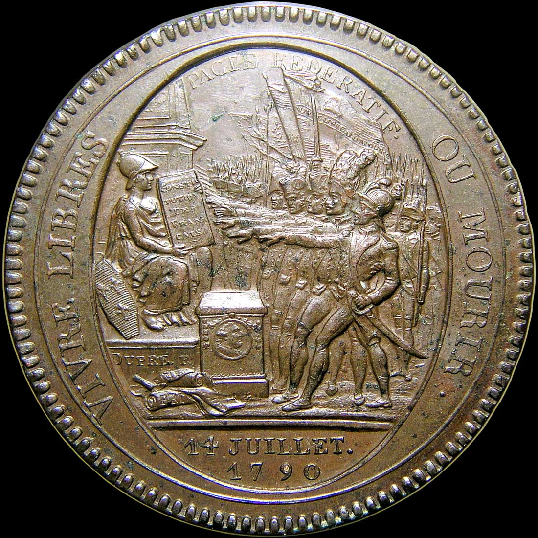 Obverse detail...