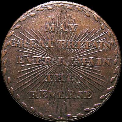 Reverse - Great Britain - 1794