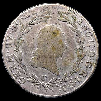 Obverse - Austria - 20 Kreuzer 1803