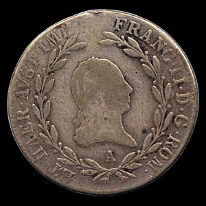 Obverse - Austria - 20 Kreuzer 1806