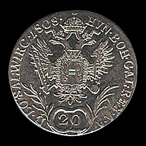Reverse - Austria - 20 Kreuzer 1808