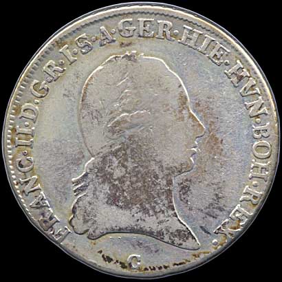 Obverse - Austria - 1/4 Kronentaler - 1797