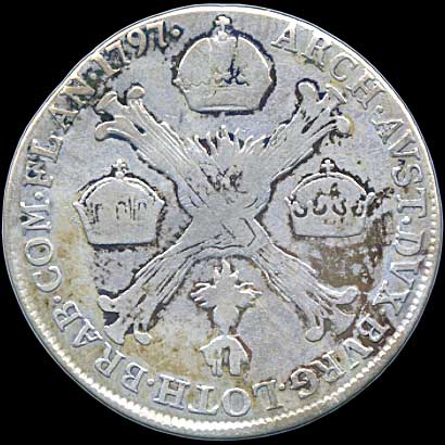 Reverse - Austria - 1/4 Kronentaler - 1797