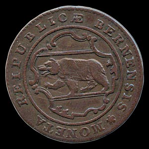 Obverse - Canton of Bern - 1/2 Batzen - 1798
