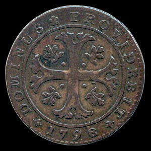 Reverse - Canton of Bern - 1/2 Batzen - 1798