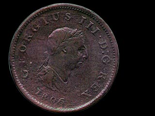 Obverse - Great Britain - 1 Penny - 1806