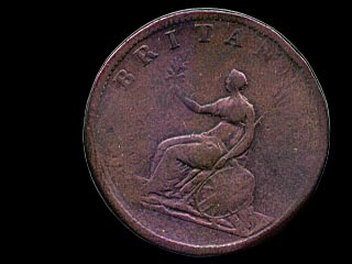 Reverse - Great Britain - 1 Penny - 1806