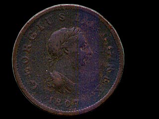 Obverse - Great Britain - 1/2 Penny - 1807