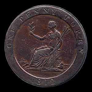 Obverse - Great Britain - 1 Penny - 1812