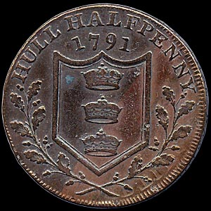 Reverse - Great Britain - 1791