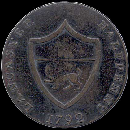 Reverse - Great Britain - 1792