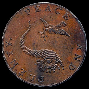 Reverse - Great Britain - 1/2 Penny - 1793