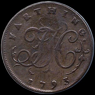 Reverse - Great Britain - 1/4 Penny - 1793