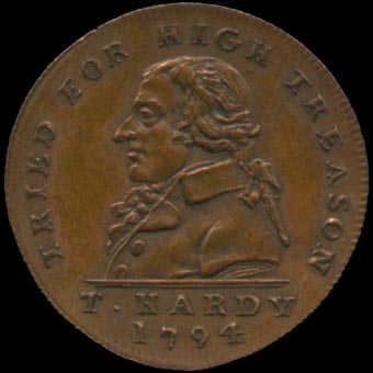 Obverse - Great Britain - 1/2 Penny - 1794
