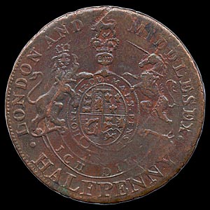 Reverse - Great Britain - 1794