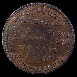 Reverse - Great Britain - 1/2 Penny - 1794
