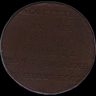 Reverse - Great Britain - 1/2 Penny - 1794
