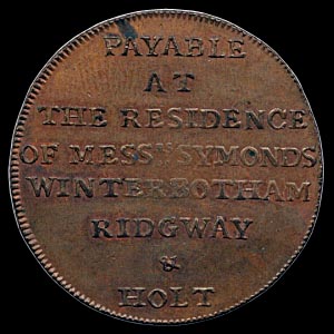 Reverse - Great Britain - 1/2 Penny - 1795