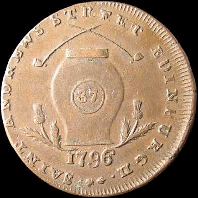 Reverse - Great Britain - 1796