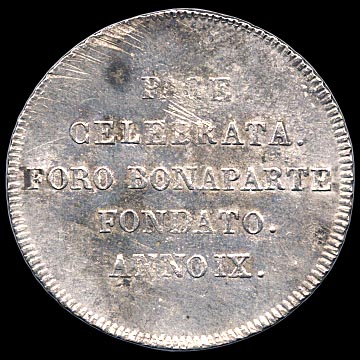 Reverse - Cisalpine Republic 30 Soldi 1801