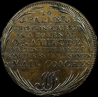 Reverse - Great Britain - 1/2 Penny - 1796