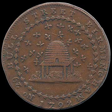 Reverse - Great Britain - 1792