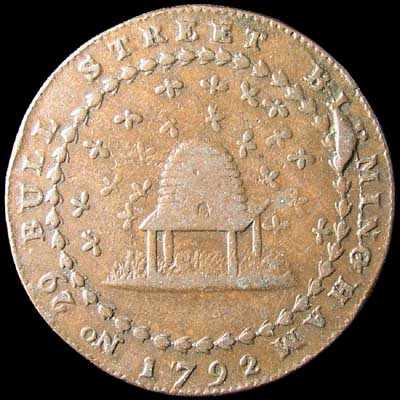 Reverse - Great Britain - 1792