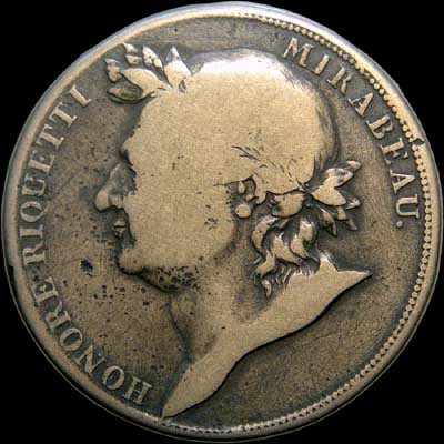 Obverse - France - Mirabeau token