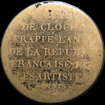 Reverse - France - Mirabeau token