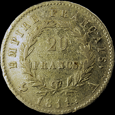 Reverse - France - 20 Francs 1811