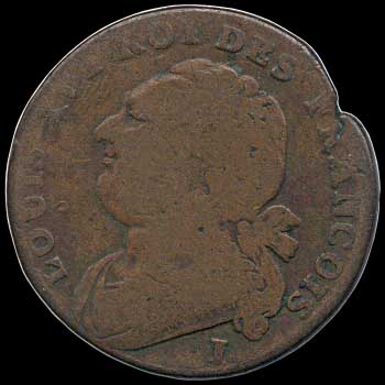 Obverse - France - 12 Deniers - 1791