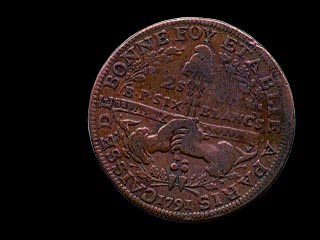 Reverse - France - 2 Sols 6 Deniers - 1791