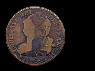 Obverse - France - 2 Sols 1793