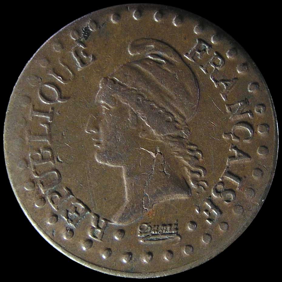 Obverse detail...