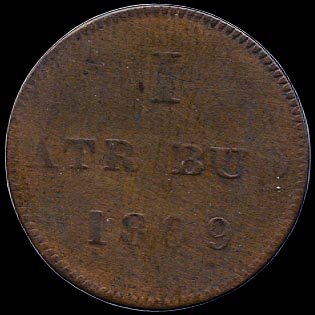 Obverse - 1 Atribuo - 1809
