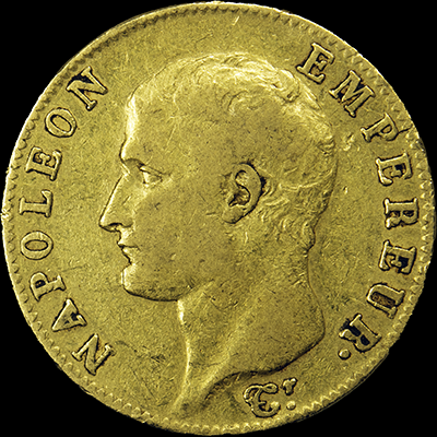 Obverse - France - 20 Francs - 1805